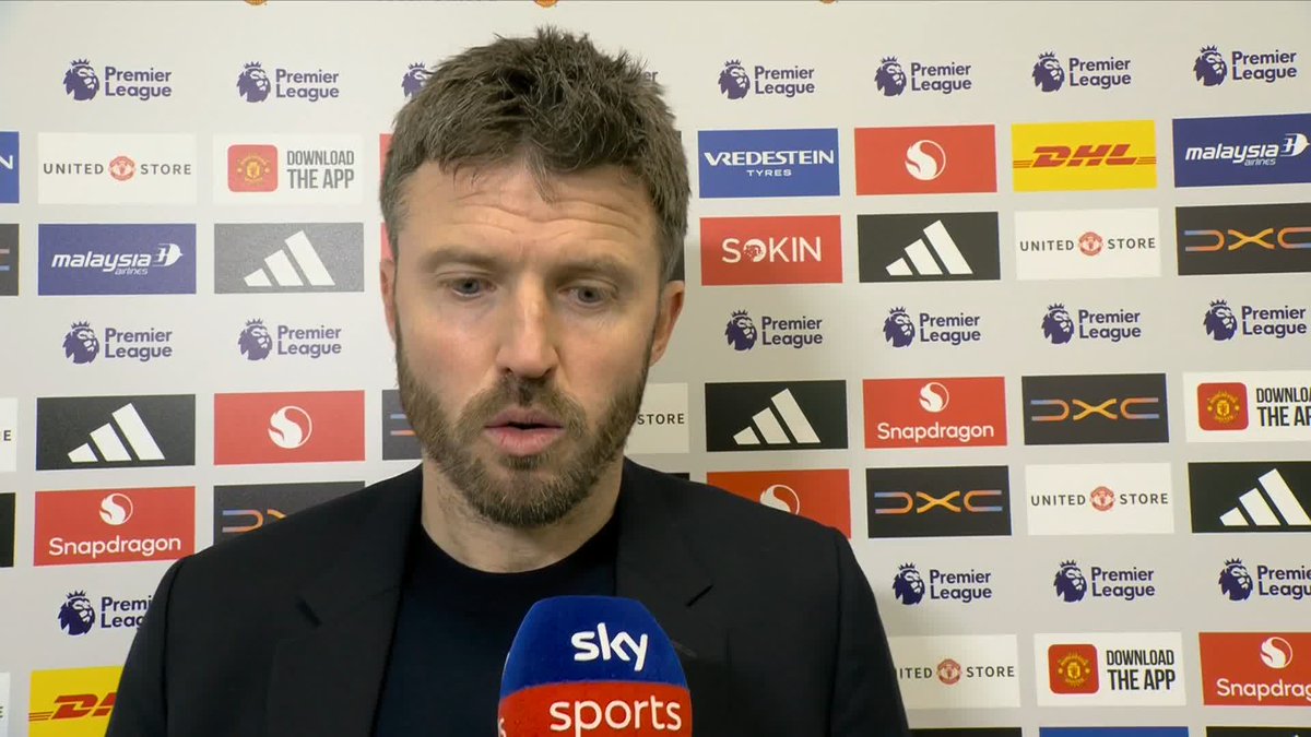 "Case and Bruno have got a good understanding" 🤝 Hear from Michael Carrick after Manchester United's win over Aston Villa 💭