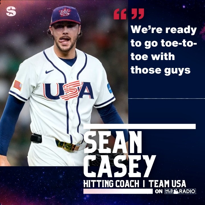 "It's going to be a heavyweight battle" 🥊 Team USA is ready to lineup with the Dominican Republic in tonight's World Baseball Classic Semi-Finals #WorldBaseballClassic | USA Baseball 🔗