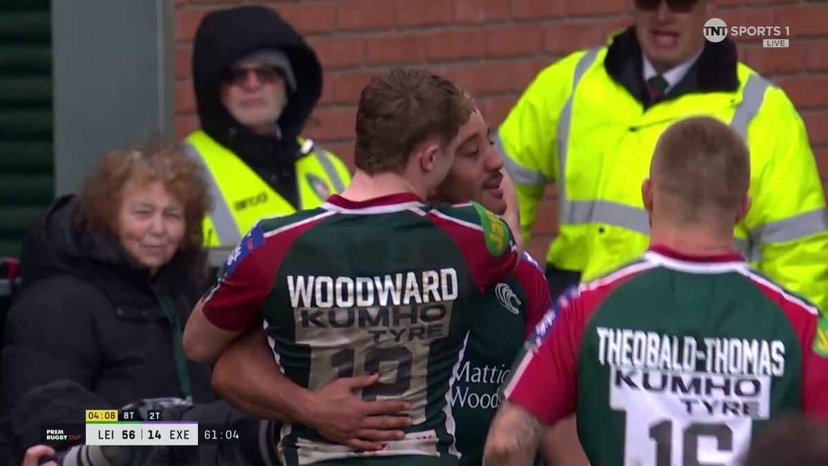 Things just keep getting worse for Exeter 😬 Gabriel Hamer-Webb has scored Leicester's eighth of the afternoon 💨 📺 TNT Sports & discovery+ UK