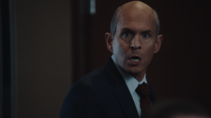 BLACKBERRY, starring bald Glenn Howerton and directed by Matt Johnson, is now on Netflix!