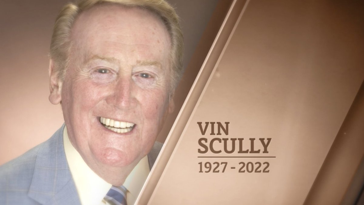 There WILL NEVER be another Vin Scully 🩵