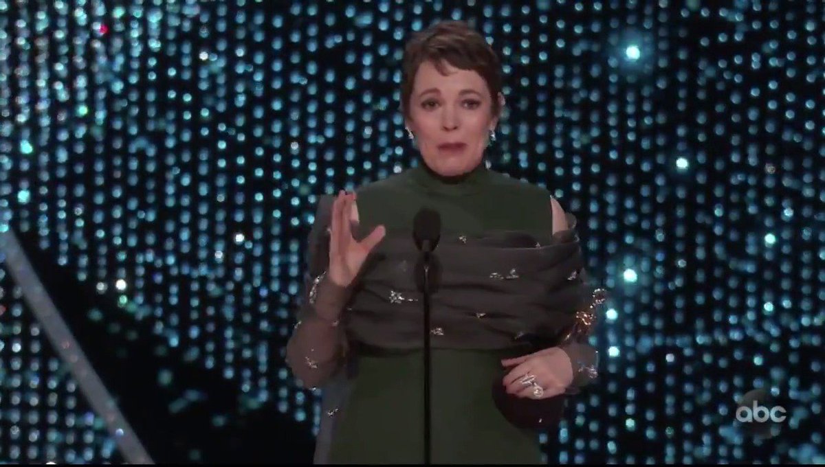Relembre a vitória inesperada de Olívia Colman no #Oscar de Melhor Atriz por ‘The Favourite’, em 2019.