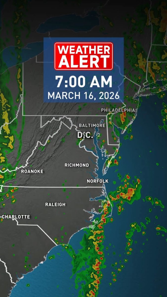A powerful cold front is poised to bring dangerous storms to the DMV on Monday afternoon and evening. A few storms could develop earlier in the day and may become severe quickly.