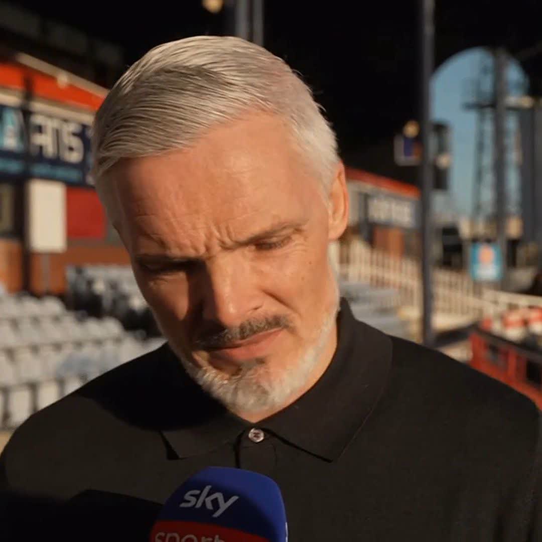 🗣️ “The way the game finished pretty much sums up our whole campaign.” 🗣️ “We should’ve been sending our supporters home with the bragging rights.” Dundee Utd boss Jim Goodwin reflects on their derby draw as they conceded two goals in the final two minutes ⤵️