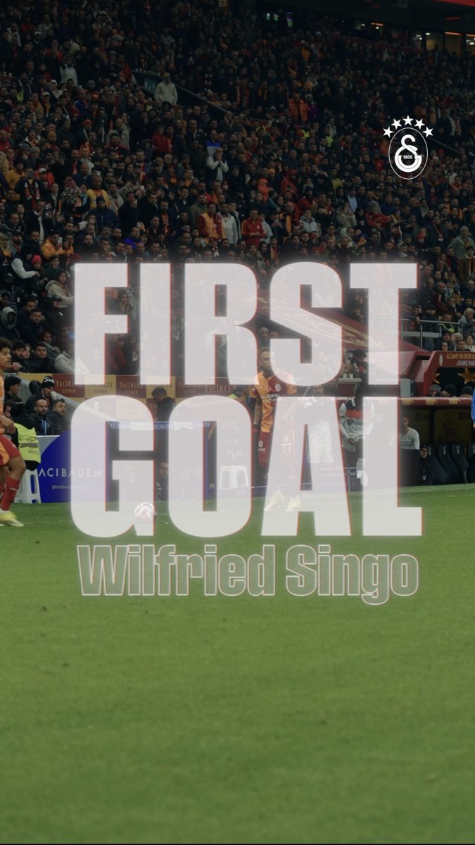 Noa Lang’ın adrese teslim ortasında Wilfried Singo, Galatasaray formasıyla ilk golünü atıyor. 🙌
