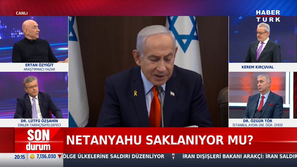 📌Netanyahu sığınaktan mı çıktı? Araştırmacı - Yazar Ertan Özyiğit #HabertürkGündem'de değerlendirdi.