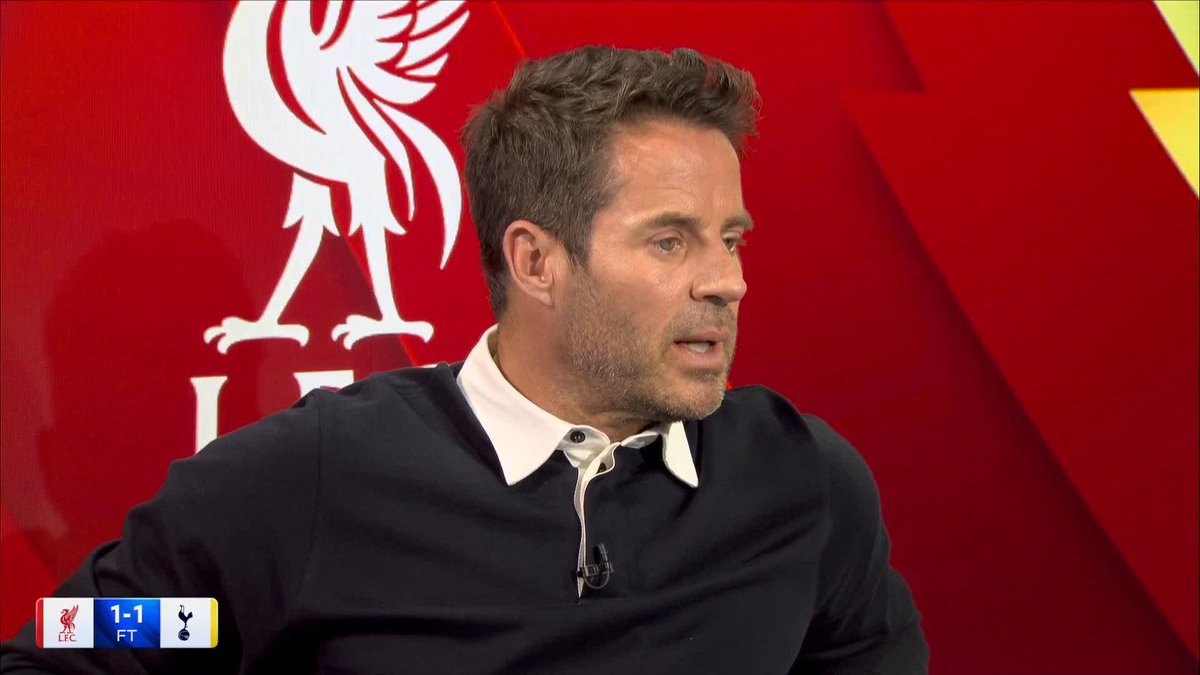 "It was too easy from Tottenham's point of view to get that goal" Jamie Redknapp says Liverpool are still in the race for Champions League despite their struggles.