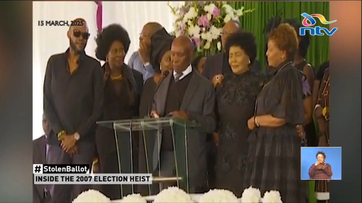 SK Macharia reveals how the 2007 election was rigged in favour of Kibaki. Our data was showing Raila had won, Mt Kenya returning officers were held somewhere and we changed all those election results. #StolenBallot: Duncan Khaemba