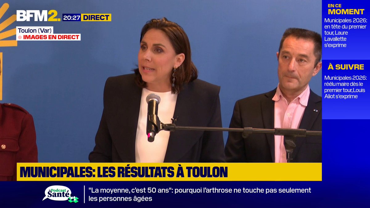 Laure Lavalette "lance un appel aux électeurs de droite et du centre droit". "Un immense espoir s'est levé sur le Var."
