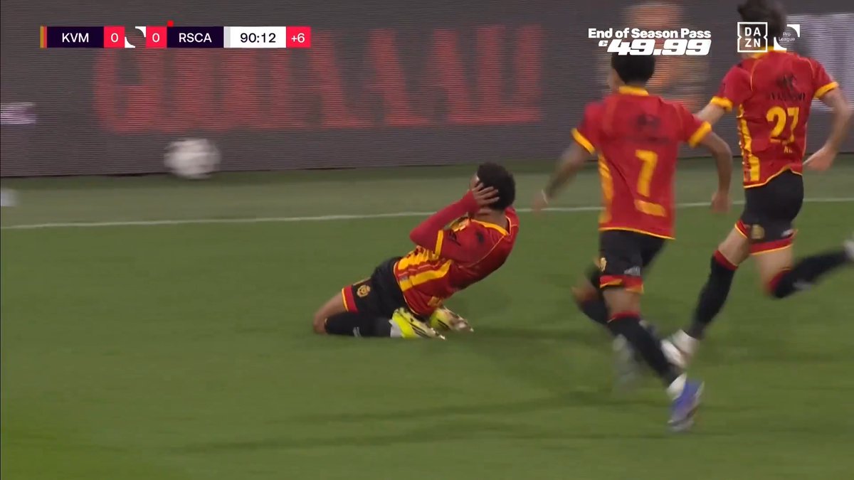 SCENES | Myron van Brederode stuurt KV Mechelen naar de Champions Play-offs! 🔴🟡 #KVMAND