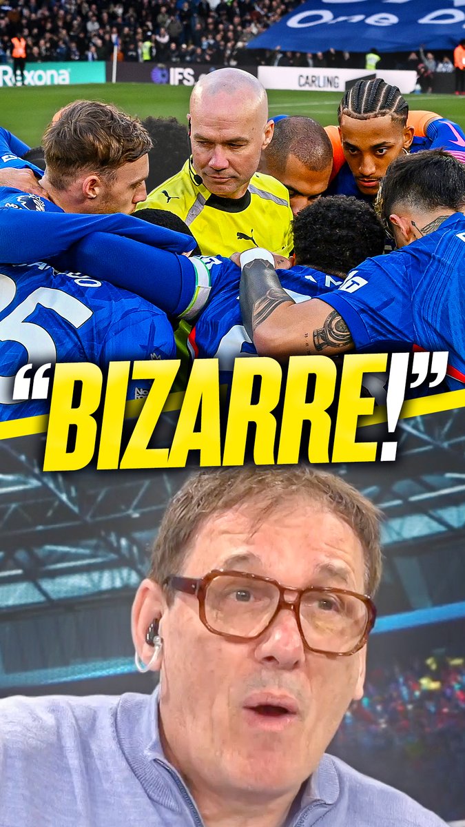😂 "Really, really bizarre!" 😬 "If you win the game, it doesn't really matter!" Tony Cascarino reacts to Chelsea's bizarre pre-match huddle against Newcastle!