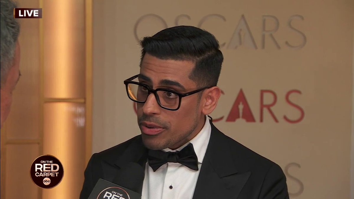 Look at Omar Raja, so inspirational 🔥 #Oscars