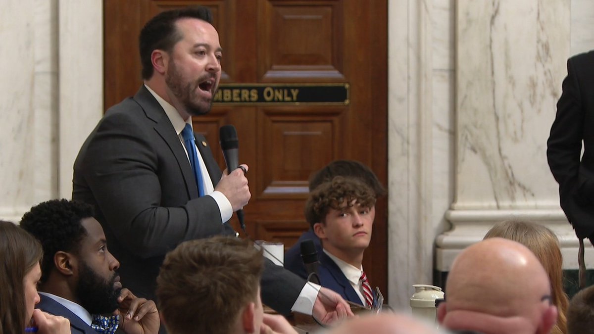 Del. Shawn Fluharty, D-Ohio, sounded off in the House of Delegates after Raylee's Law ultimately did not make it to the finish line before the legislative session ended. STORY: