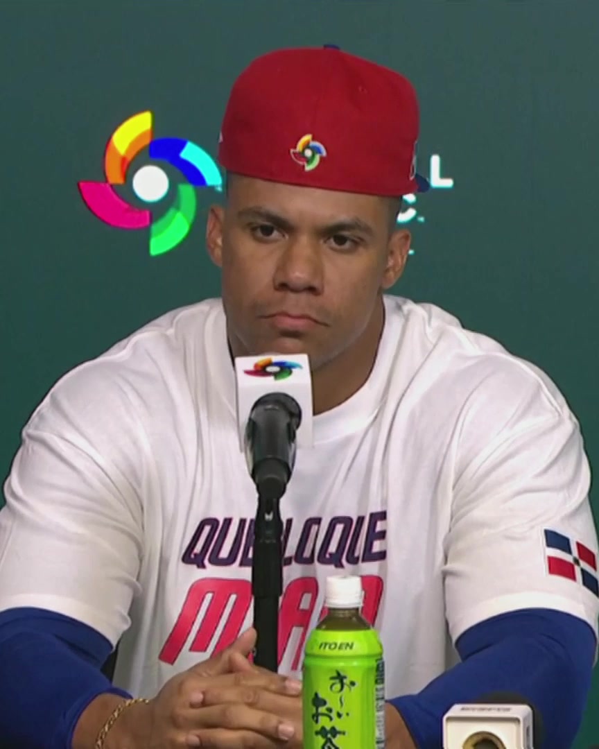 "You have a whole country behind you" Juan Soto talks about what makes the World Baseball Classic so special: