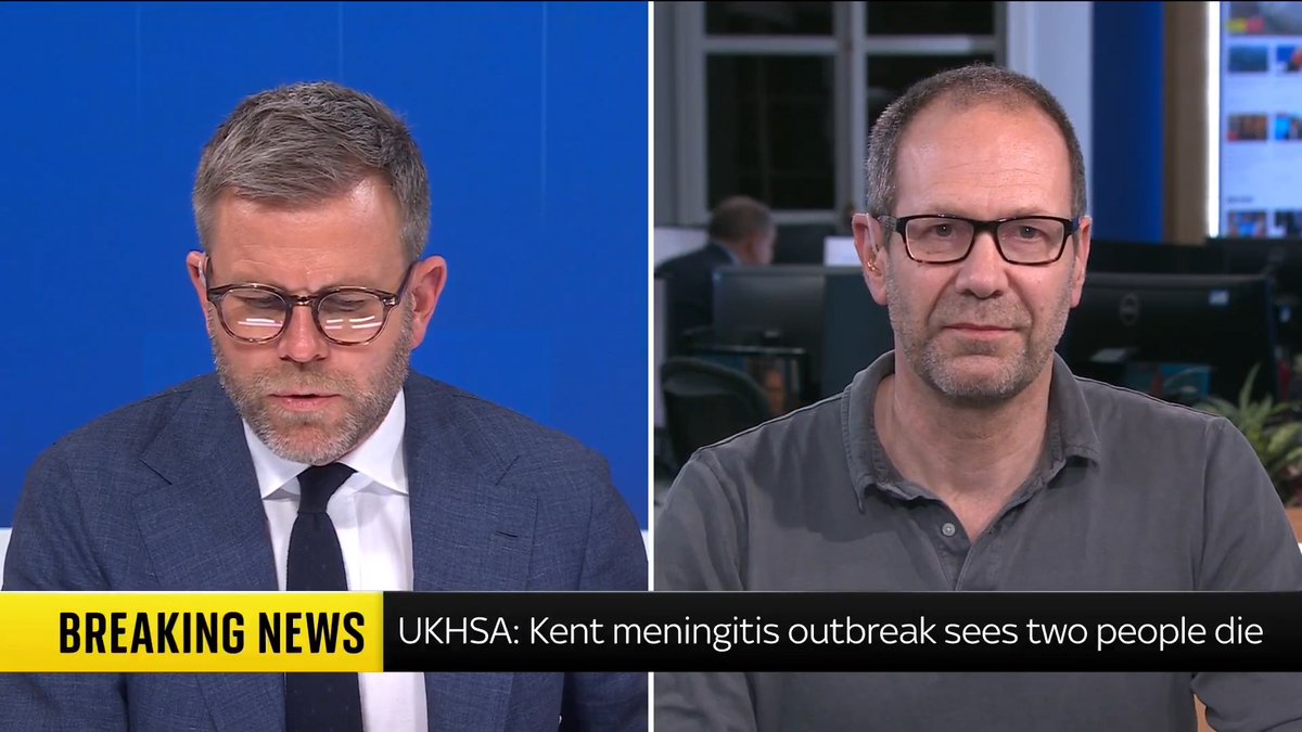 BREAKING: Two people have died during an outbreak of meningitis in the Canterbury area of Kent. The UK Health Security Agency said 11 other people had fallen ill with signs and symptoms of meningitis and septicaemia. Thomas Moore reports.