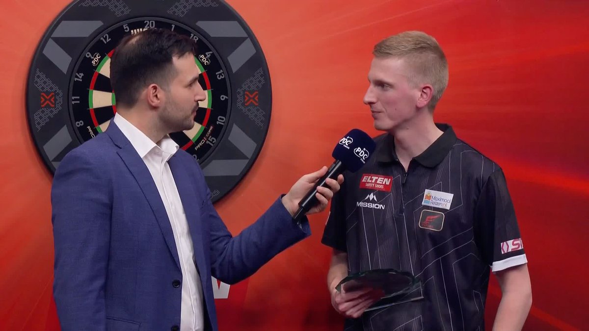 🗣️ "This is a big step towards the top 16 in the world." Hear some of what Wessel Nijman had to say after an incredible display of darts to scoop the European Darts Trophy 🥇 #ET2