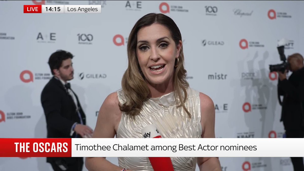 Hollywood's biggest stars are arriving on the red carpet ahead of this year's Academy Awards. Sky's arts and entertainment correspondent Katie Spencer reports from Los Angeles. 📺 Sky 501, Virgin 602, Freeview 233 and YouTube