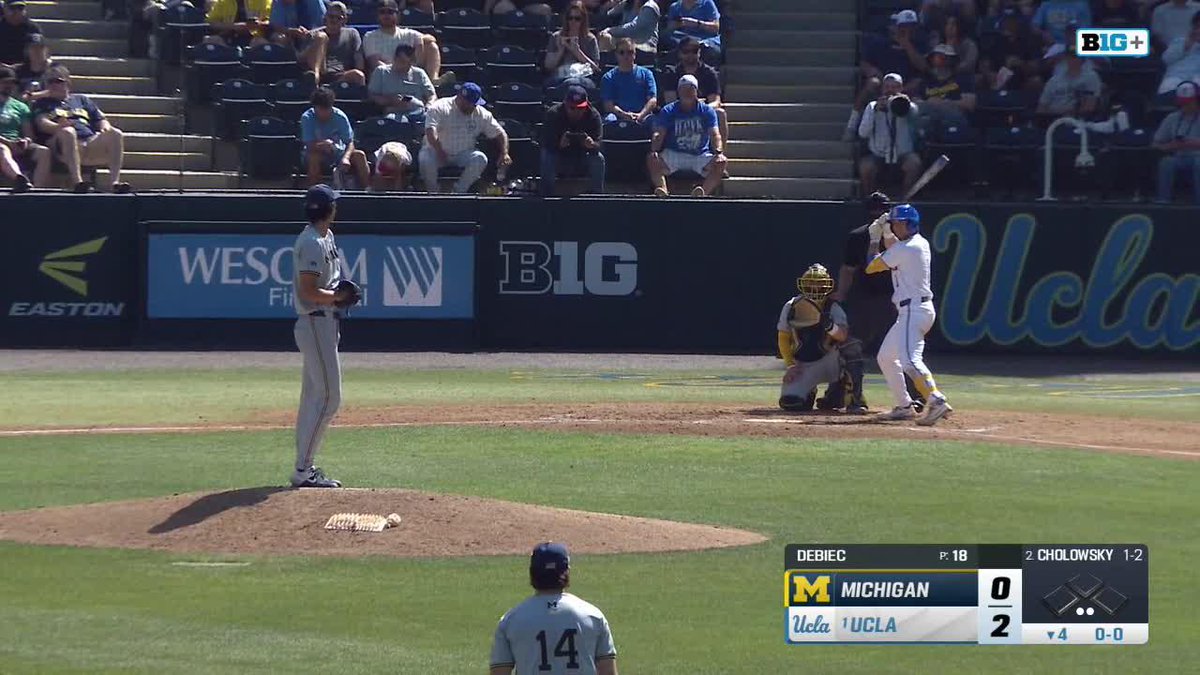 That's No. 10 for No. 1 🚀 📺B1G+ #GoBruins