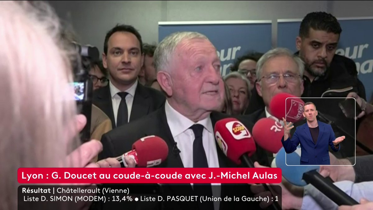 🔴⚡️ DIRECT. Municipales 2026 : "L'accord de la honte est en train de se mettre en place chez nos adversaires. Nous jouerons le match retour avec nos arguments" Jean-Michel Aulas (DVD-DVC) réagit à son score à Lyon. #canal16