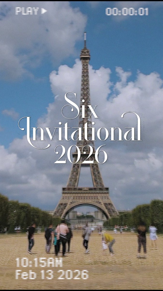 1 month since the Six Invitational Finals in Paris! 🇫🇷 Here's what it looked like... on a camcorder from 25 years ago 📹
