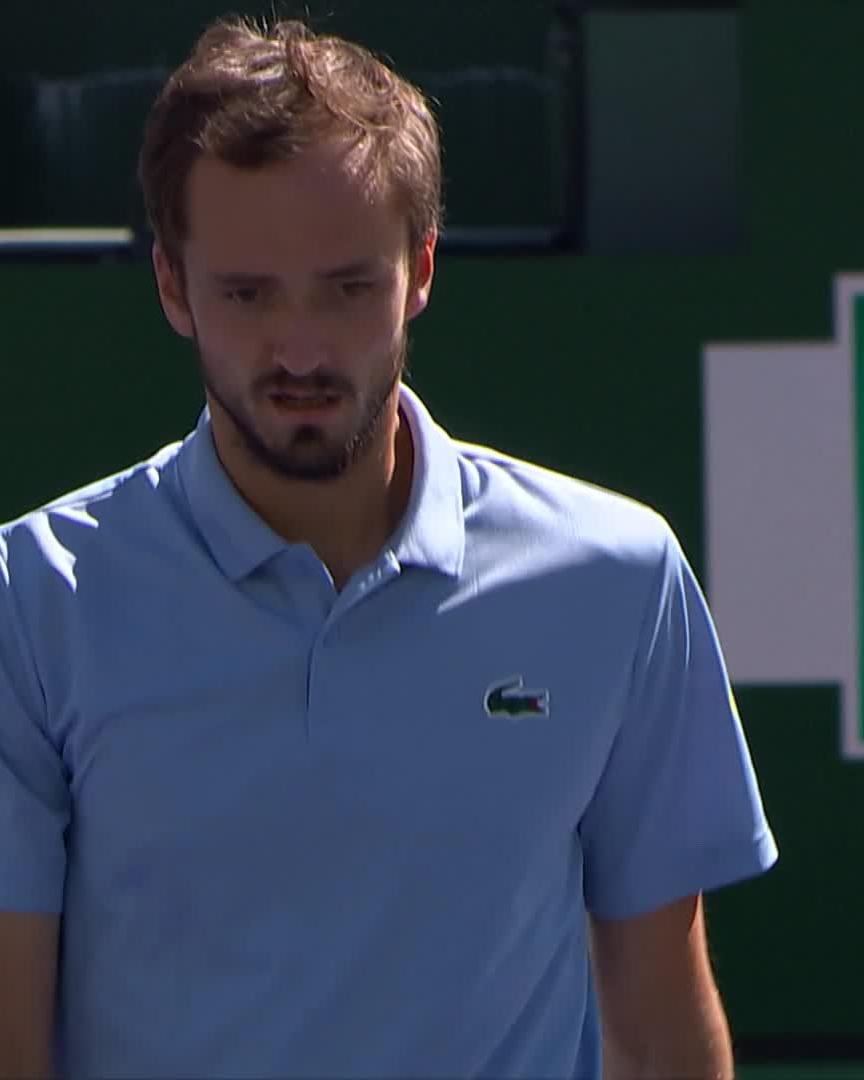 IRRESPIRABLE 🥵 Les flashbacks de Daniil Medvedev PRIME sur ce tournoi d’Indian Wells. 😳