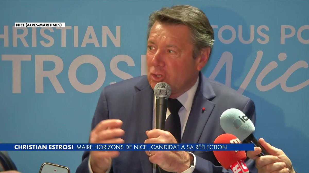 Municipales à Nice : «C'est un résultat qui nous oblige», admet Christian Estrosi, après les résultats du premier tour Toute l'info est à retrouver sur