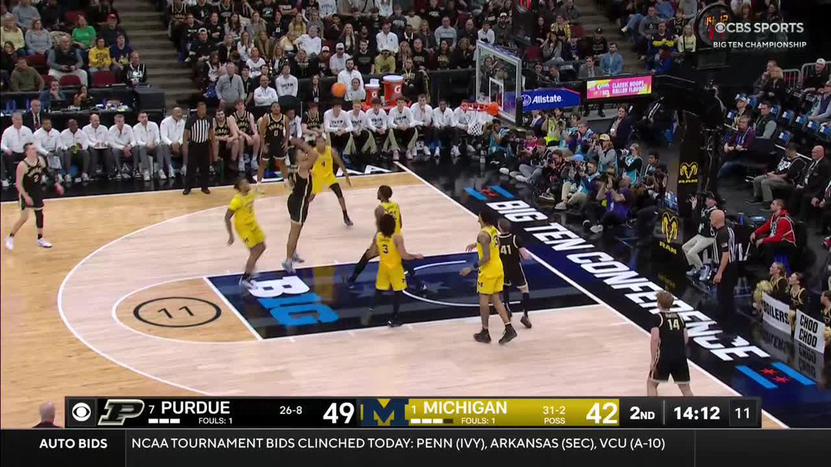 TKR was terrific 🤩 Watch Trey Kaufman-Renn's highlights to help send Purdue Men's Basketball to the #B1GMBBT title 👇