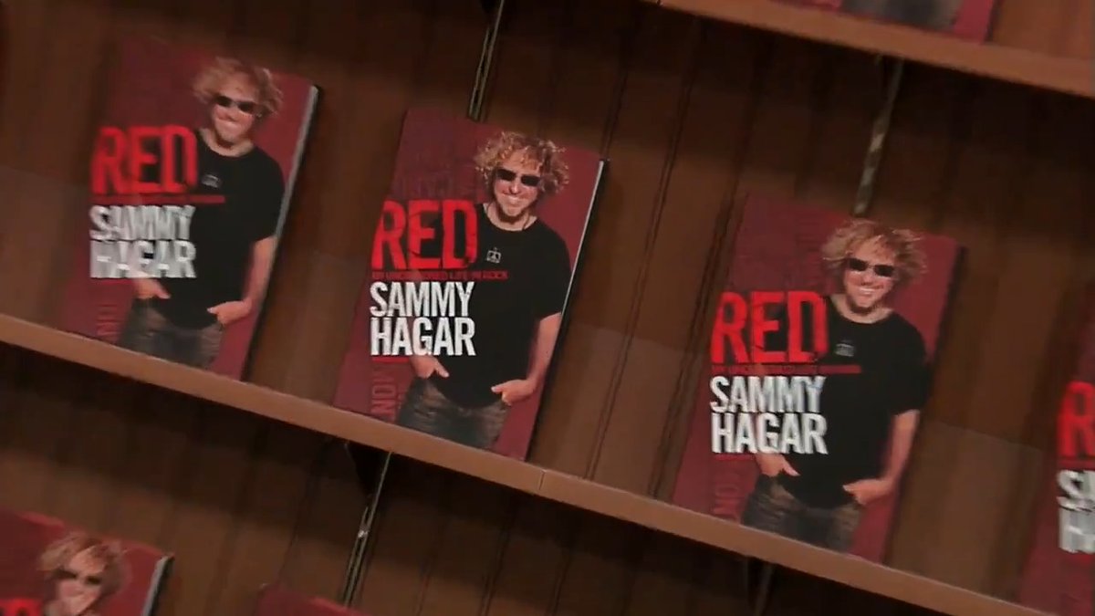 15 years ago today, RED hit the stands, and went on to become a #1 NYT Best Seller! Tag along on the book tour (and more) as we step into the wayback machine at #REDMyUncensoredLifeInRock