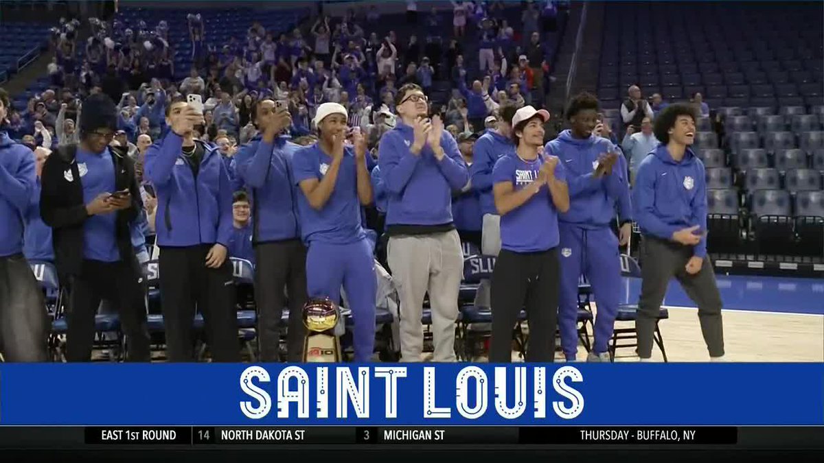 Robbie Avila and Saint Louis Men's Basketball are a 9-seed in the Midwest