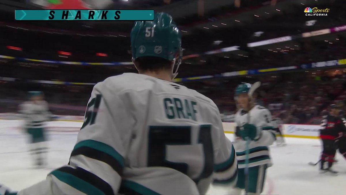 FIVE POINTS IN COLLIN GRAF'S LAST THREE GAMES!!! 😮‍💨 #NHLStats: