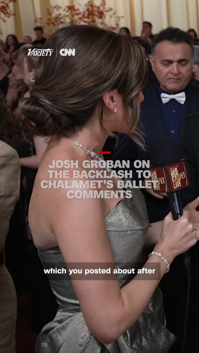 After Timothée Chalamet drew backlash for saying “no one cares” about ballet and opera, Josh Groban says the uproar had an “accidentally positive” effect and that it galvanized people to talk about and celebrate the arts. Follow live updates from Hollywood's biggest night: