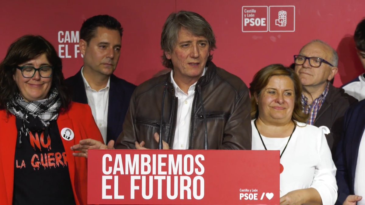 El PSOE de Castilla y León sube dos procuradores. Nos daban por amortizados. No lo estábamos. Somos un partido histórico y tenemos proyecto. Dice Mañueco que con el PSOE ni agua: no se ha enterado de nada. Habrá partido de vuelta. Carlos Martínez Mínguez / ❤️