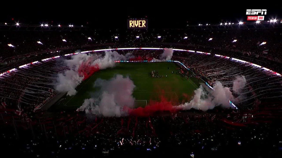 IMPRESIONANTE MARCO EN EL MÁS MONUMENTAL PARA EL DEBUT DEL CHACHO DE LOCAL COMO DT DE RIVER. 📺 ESPN Premium | Suscribite al Pack Fútbol en