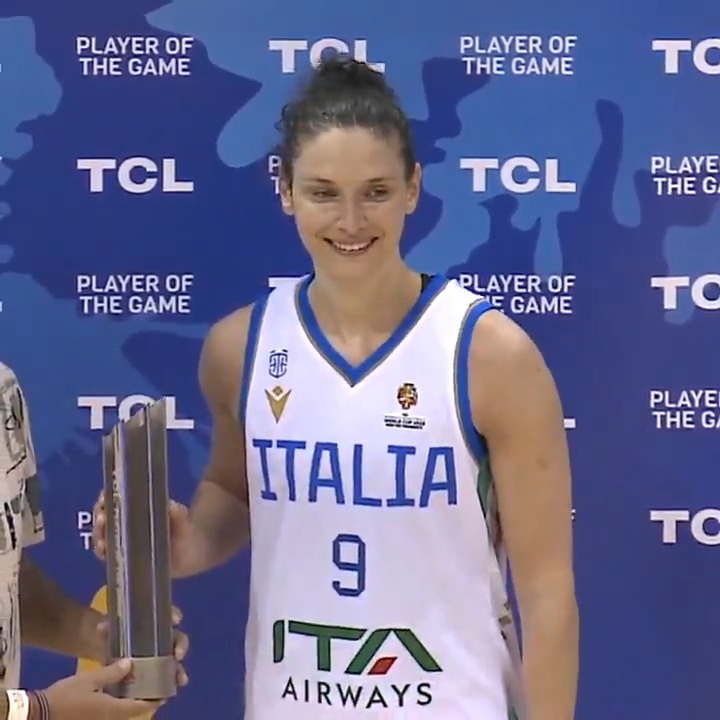 PIZZA.PASTA.ZANDA. Cecilia Zandalasini drops 22 PTS as @italbasket 🇮🇹 return to the #FIBAWWC!