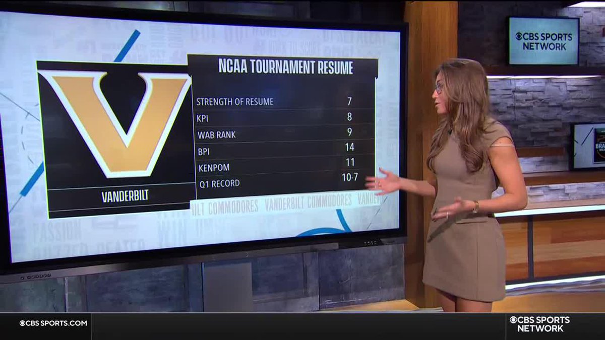 "I was really, really stunned to see (Vanderbilt) on 5. I don't know how you justify anything below a 4." Mackenzie Brooks breaks down why Vanderbilt deserved a higher seed