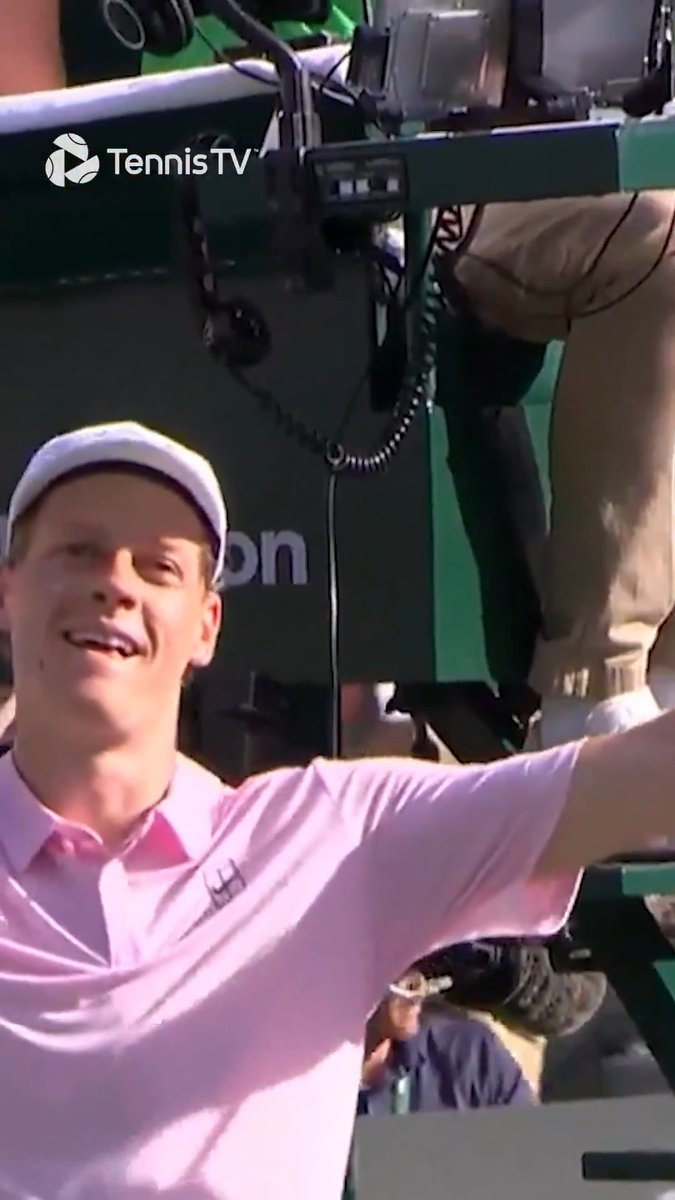 Jannik's day in Paradise 🌴🌟 Jannik Sinner is the best in the West for the first time in his career! BNP Paribas Open | #TennisParadise