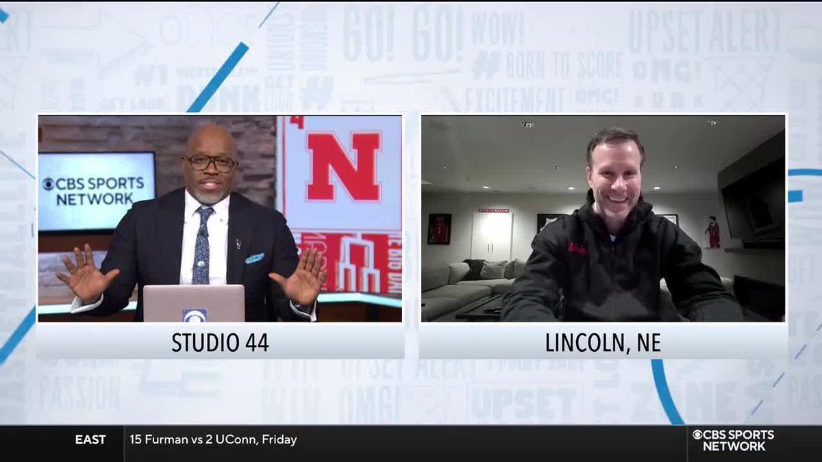 "Our fans are unbelievable. We haven't had an empty seat in the entire conference play." Nebraska Men's Basketball coach Fred Hoiberg on building a special basketball program at Nebraska