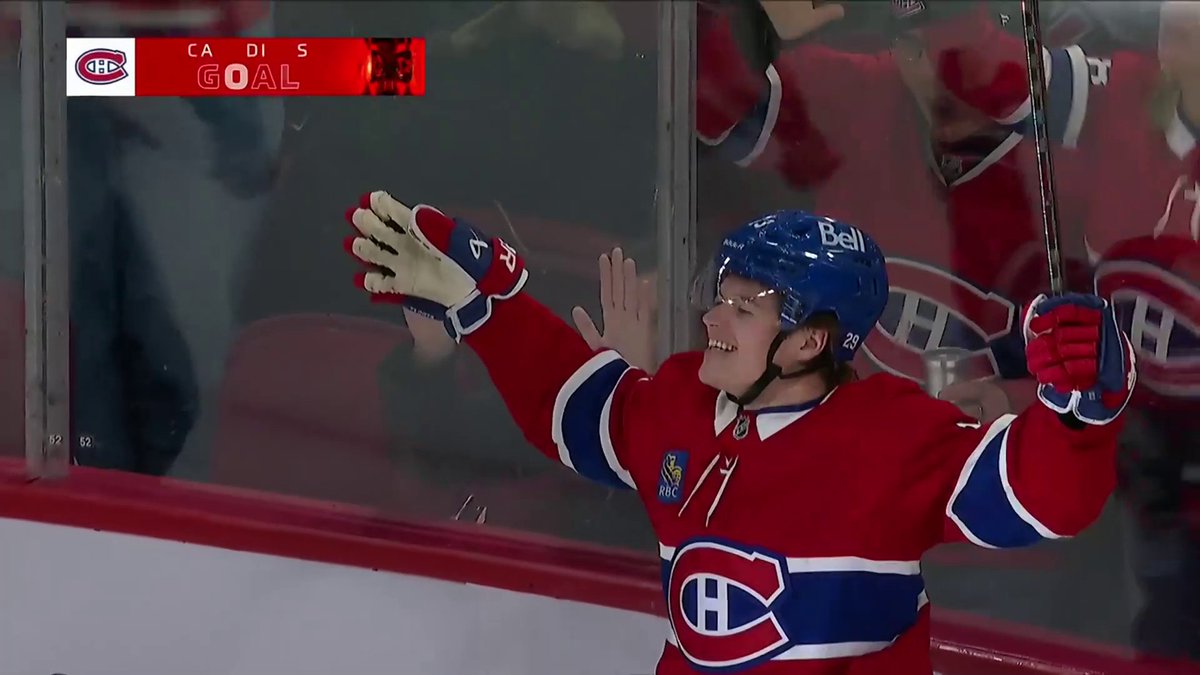 MR. SUNDAY NIGHT TOO?! Cole Caufield scores in back‑to‑back games! 🚨