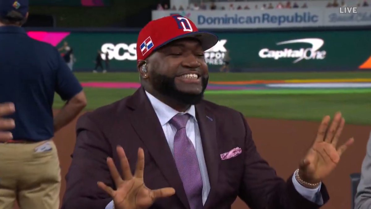 David Ortiz: "I like the USA... TO LOSE!" ⚾️🎙️🇩🇴🇺🇸 #WBC