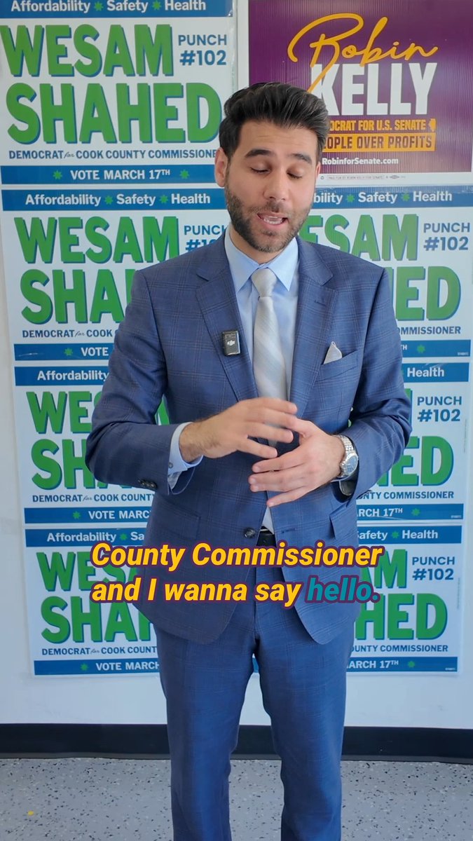 Like Wesam said, I’m the only candidate for US Senate who said NO to AIPAC money, NO to bombs for Israel, and for the genocide in Gaza to stop. Your voice matters—make sure it’s heard and vote up and down the ballot by March 17.
