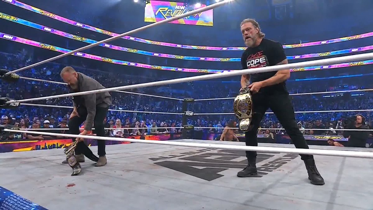 .Adam Copeland + Jay 'Christian' Reso have their eyes on the AEW World Tag Team Championship! Watch #AEWRevolution LIVE on PPV!