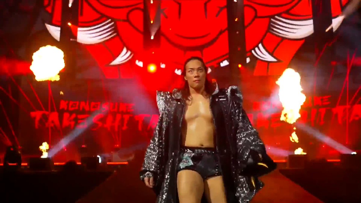 Konosuke Takeshita finally gets his shot at the #AEW Continental Title as he challenges champion Jon Moxley! Can Takeshita leave Revolution with the championship held high? Watch #AEWRevolution LIVE on PPV!