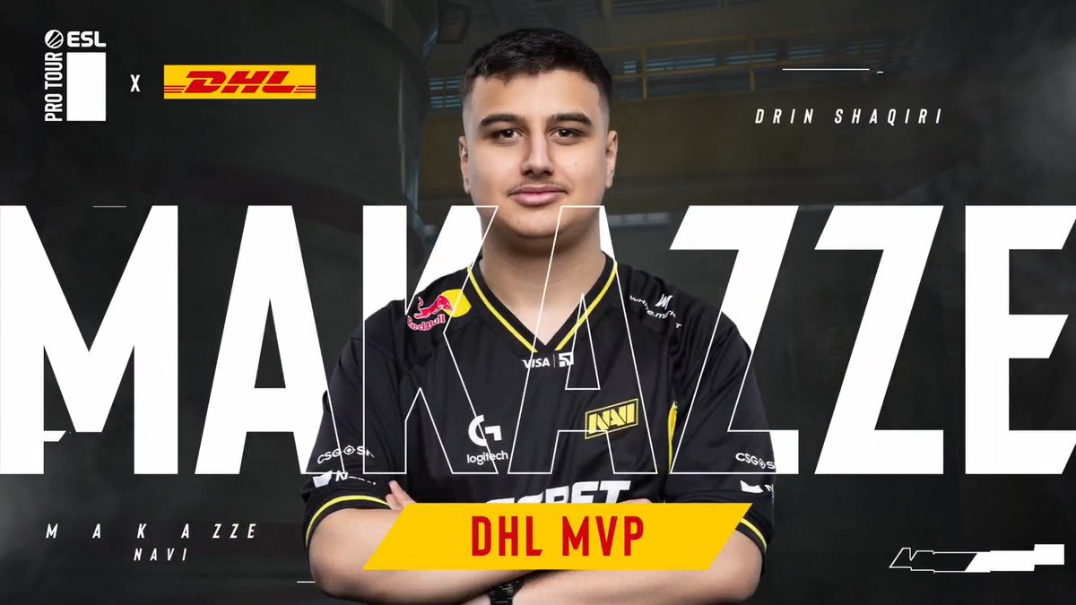 The first but certainly not the last for NAVI Makazze 👏 Check out the #ESLProLeague Season 23 #ESLProTour DHL MVP's best moments from the tournament! Deutsche Post und DHL News