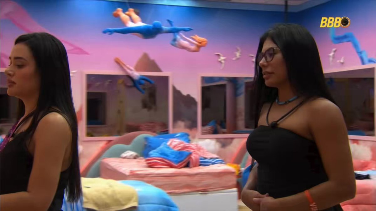 depois de meia hora das duas falando a mesma coisa 500x, esse foi o desfecho: