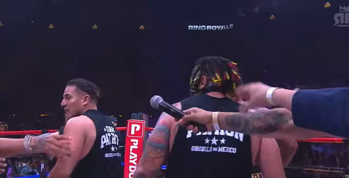 Barbie Juárez dando cátedra de cómo deben comportarse los machitos #RingRoyale