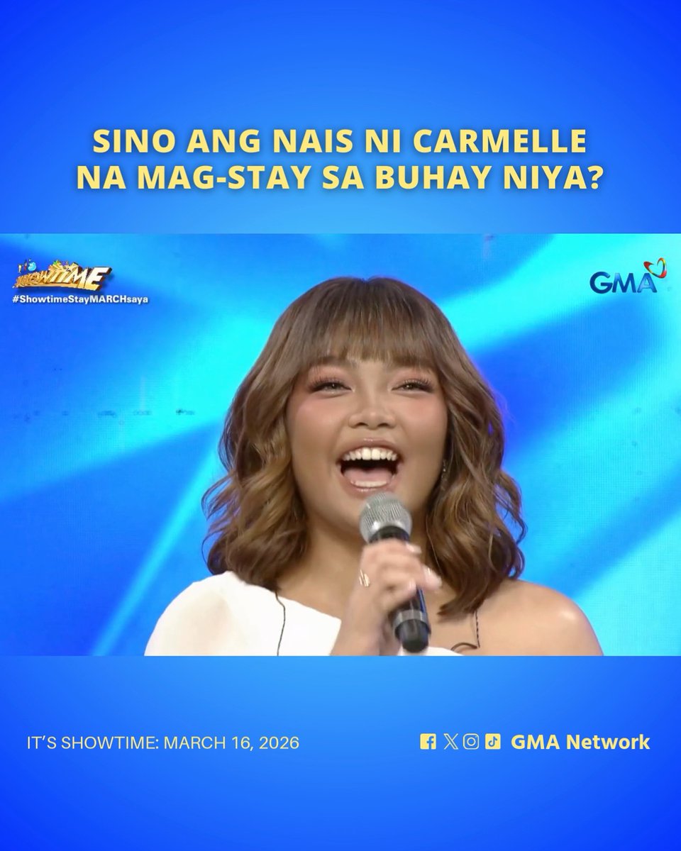 #ItsShowtime #Highlights: I-splook mo na 'yan, #CarmelleCollado! 👀💖 Watch #ItsShowtime every 12:00 p.m. from Monday to Saturday on GMA. For more videos, visit: Watch the full episodes of your favorite GMA shows on the new GMA Play app. Download now on Google Play and App Store. Also available on and Android TVs!