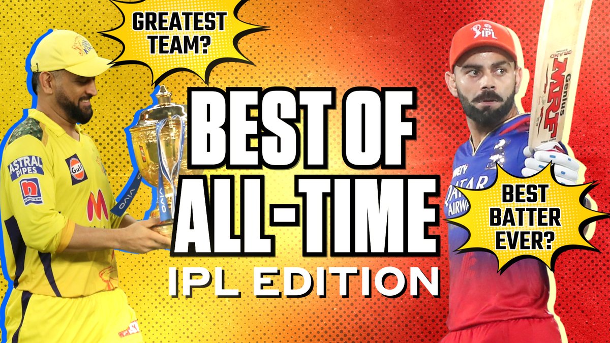 🚨 Best of all-time | IPL edition 🏏 Kohli - Best IPL batter ever? 🏆 CSK - Greatest team? Michael Vaughan reveals his picks, right here 👇 #IPL2026