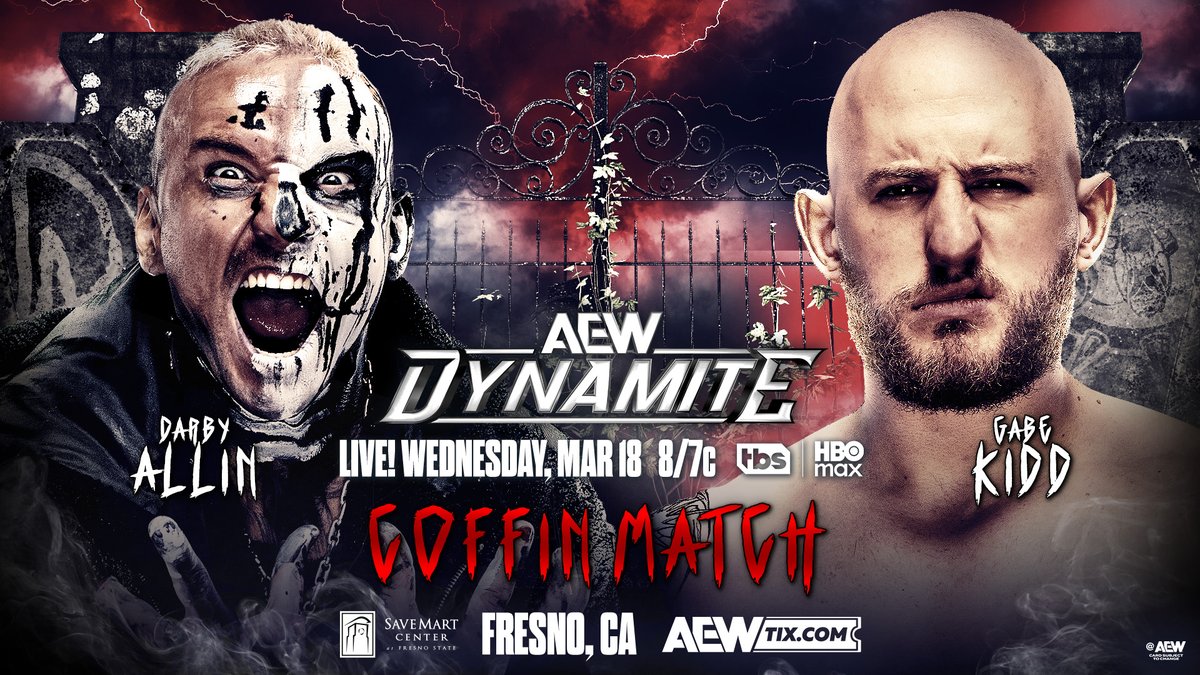 After #AEWRevolution, GABE KIDD stormed into the media scrum with some colorful language — and an ultimatum for DARBY ALLIN!
