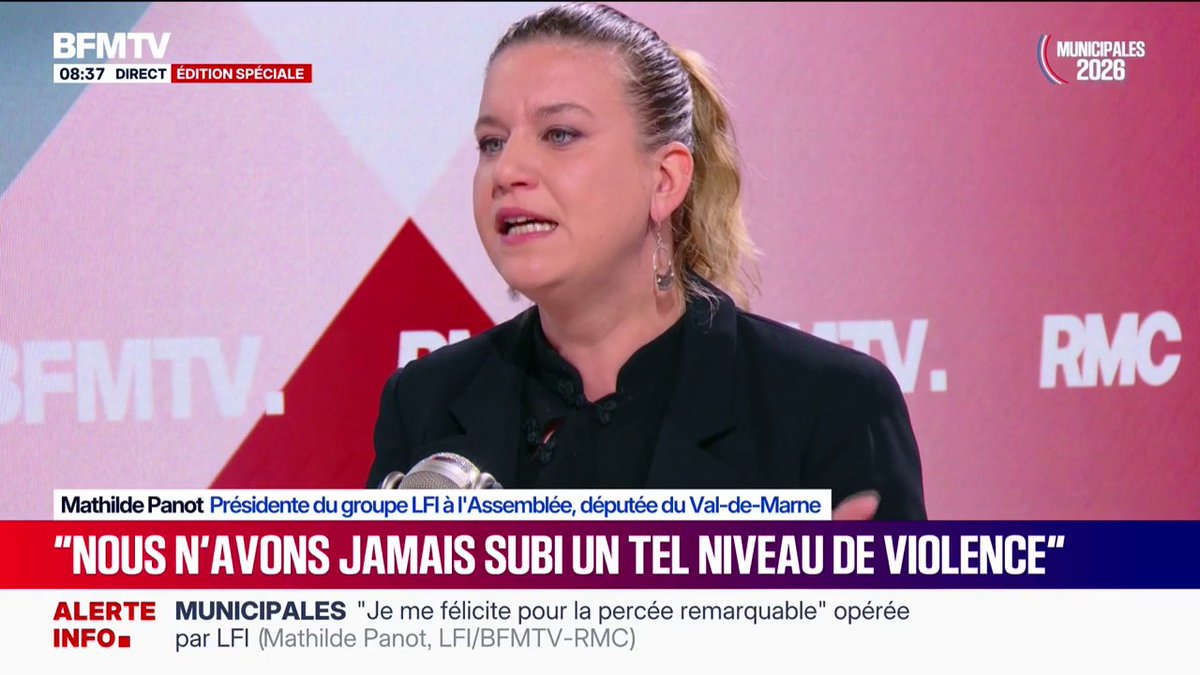🔴🇫🇷 ALERTE INFO | MUNICIPALES 2026 Mathilde Panot (LFI) appelle à "une fusion technique" avec des candidats PS a Marseille et Paris. Alors que LFI et PS nous on fait un numéro d'opposition, ils montrent encore leurs vrais visages.