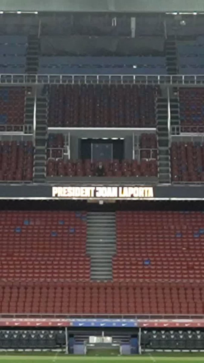 Joan Laporta President Visca el Barça 💙❤️